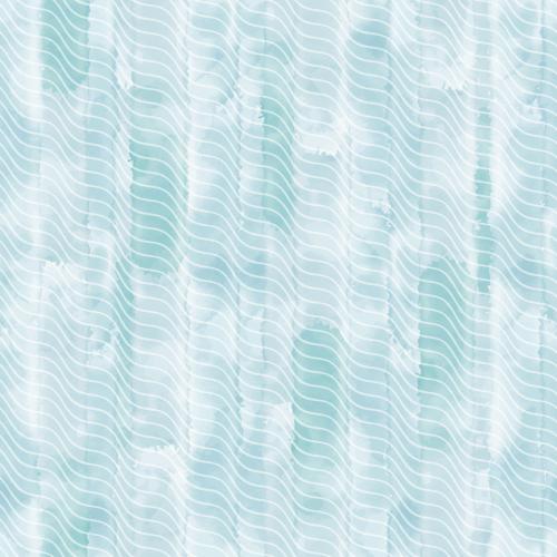 Векторное изображение белые волны на голубом акварельном, диагональная композиция